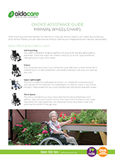Wheelchairs Choice Assistance Guide